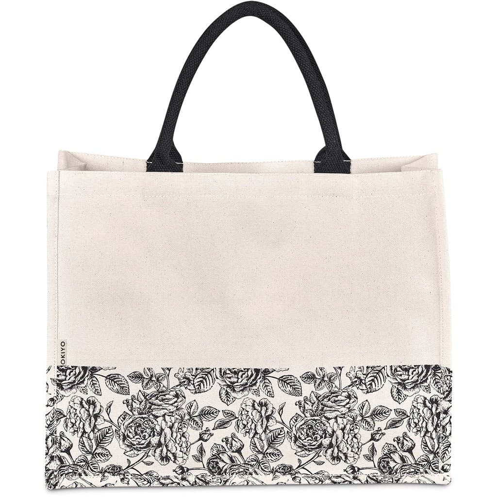 Okiyo Hana Printed Cotton Tote 5