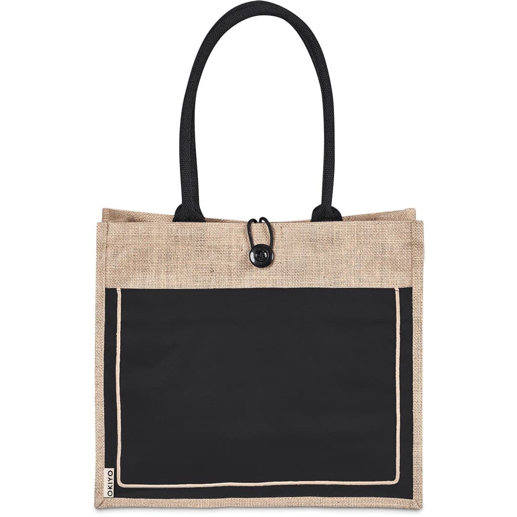 Okiyo Umi Jute & Cotton Tote 4
