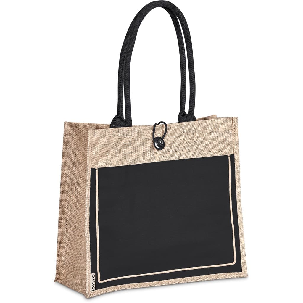Okiyo Umi Jute & Cotton Tote 5