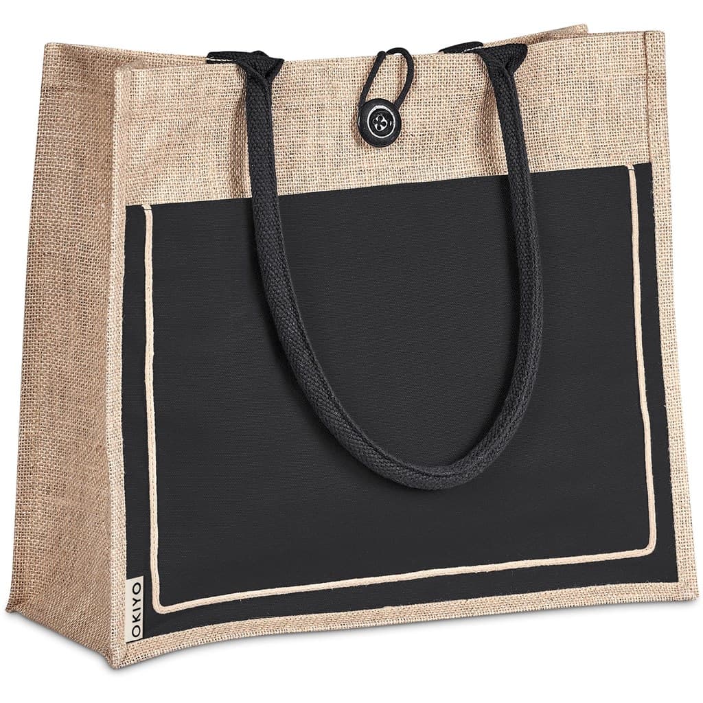 Okiyo Umi Jute & Cotton Tote 7