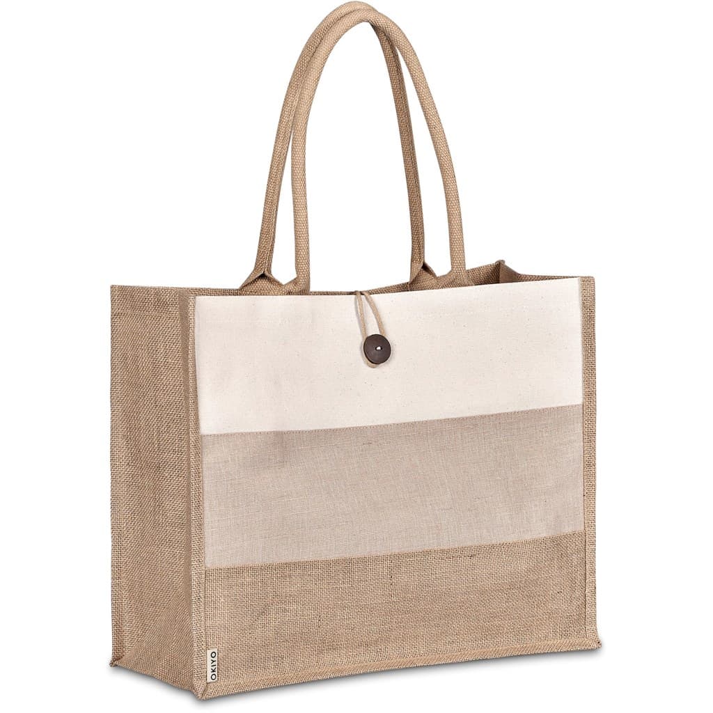 Okiyo Fukei Jute & Cotton Tote 2