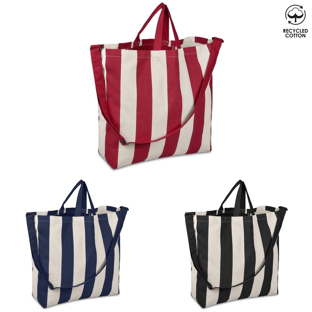 Okiyo Natsuri Recycled Cotton Canvas Large Beach Bag 2