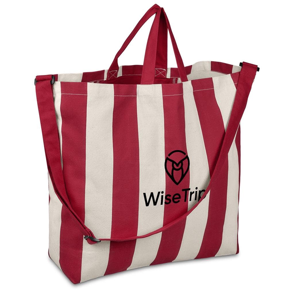 Okiyo Natsuri Recycled Cotton Canvas Large Beach Bag 22