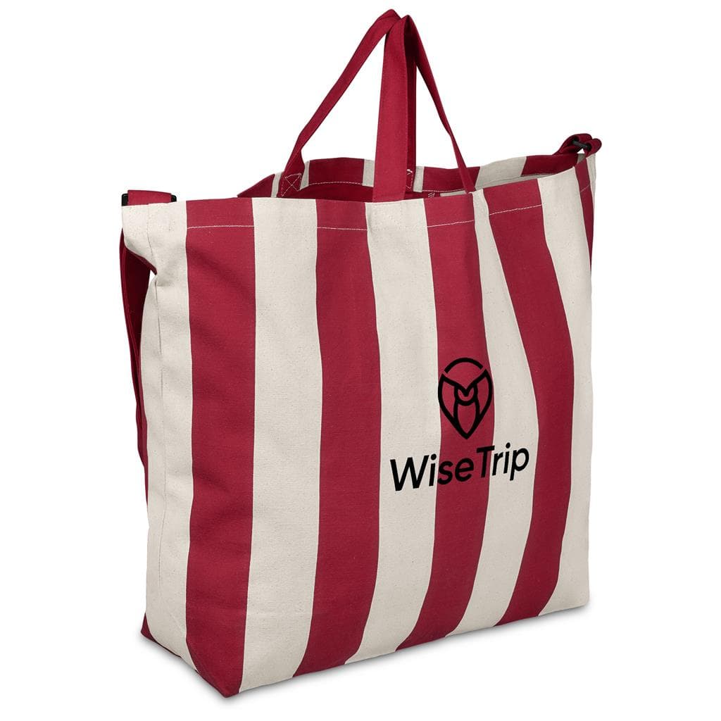 Okiyo Natsuri Recycled Cotton Canvas Large Beach Bag 23