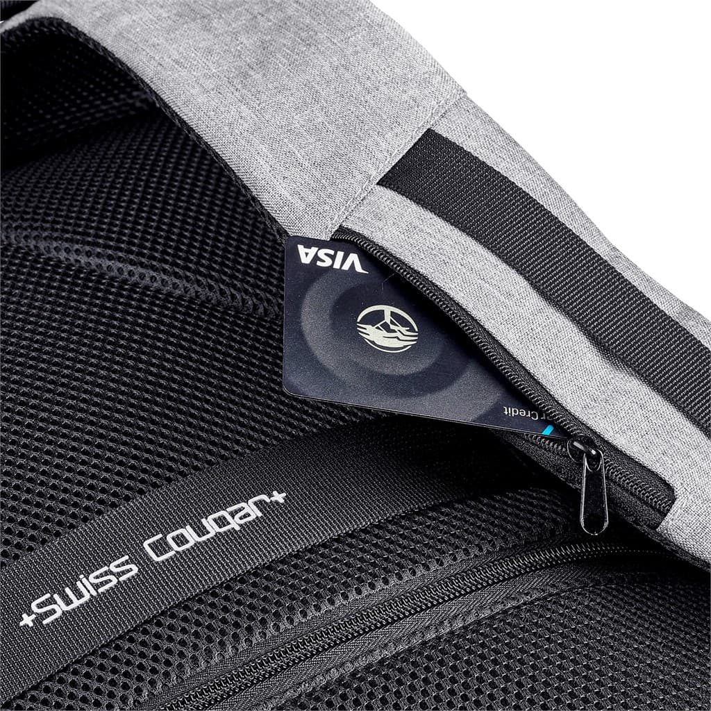 Swiss Cougar Palencia Anti-Theft Laptop Backpack 17