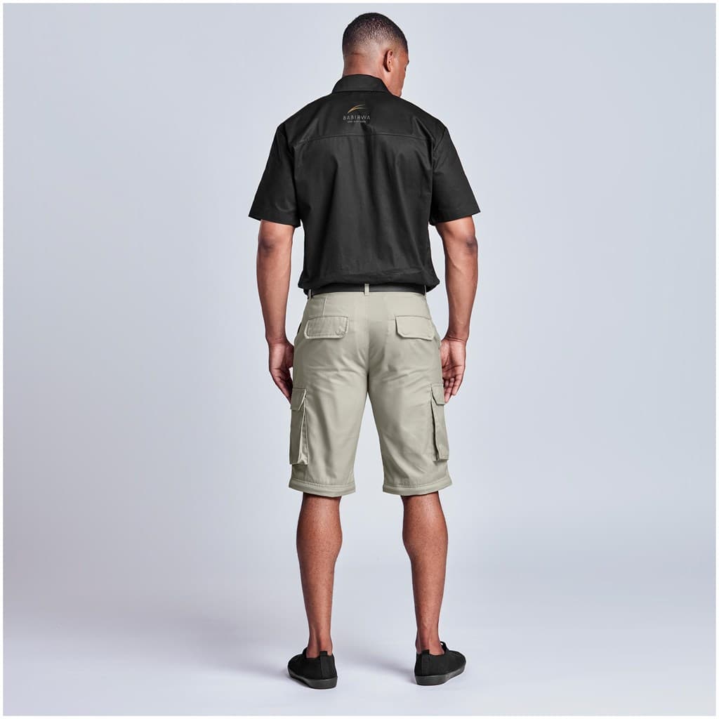 Mens Cargo Zip Off Pants 8