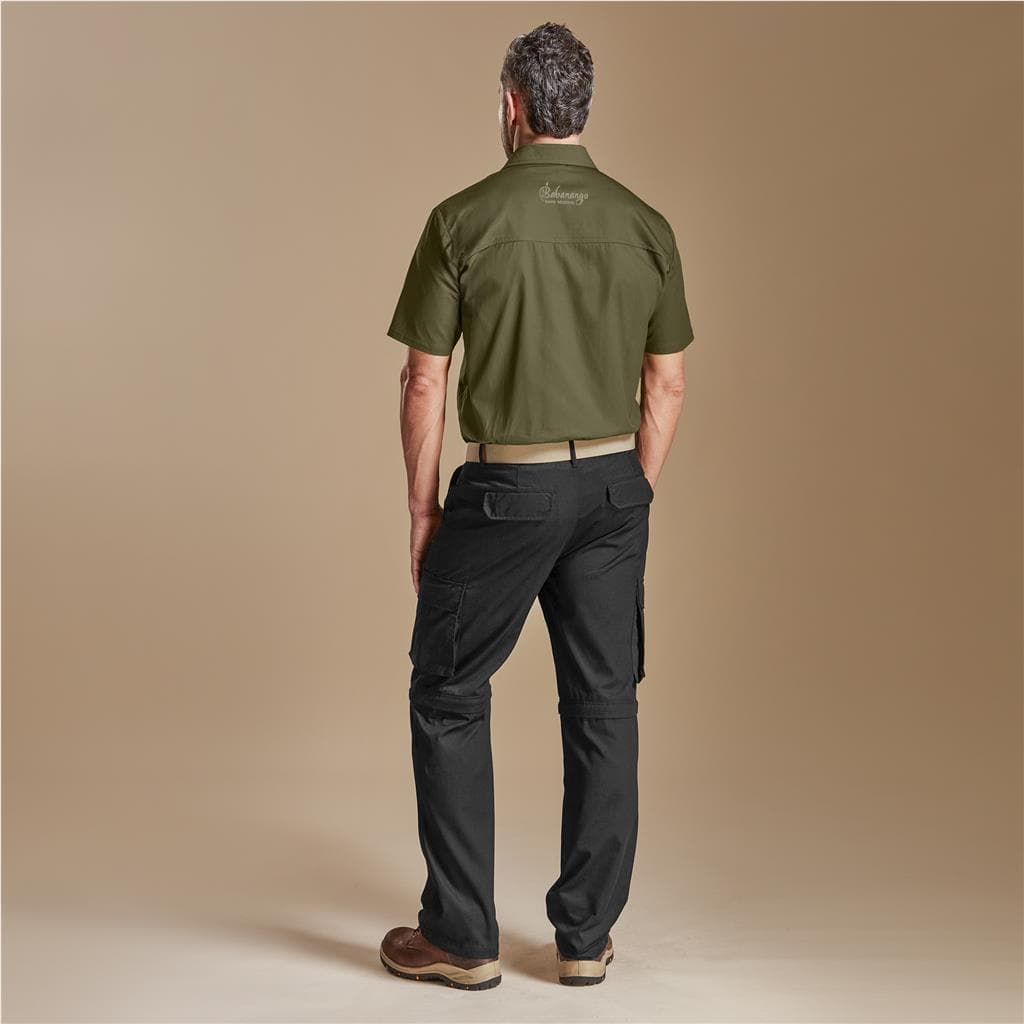 Mens Cargo Zip Off Pants 33