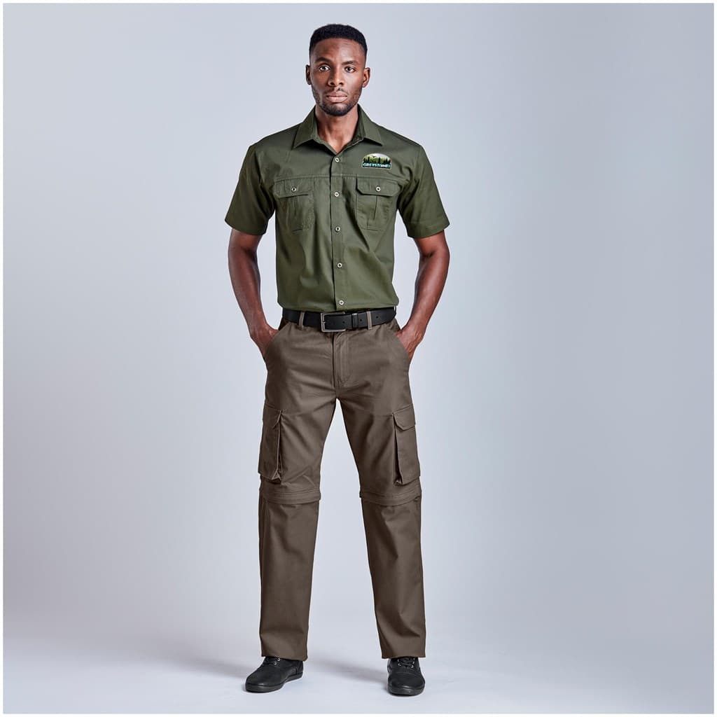 Mens Cargo Zip Off Pants 6