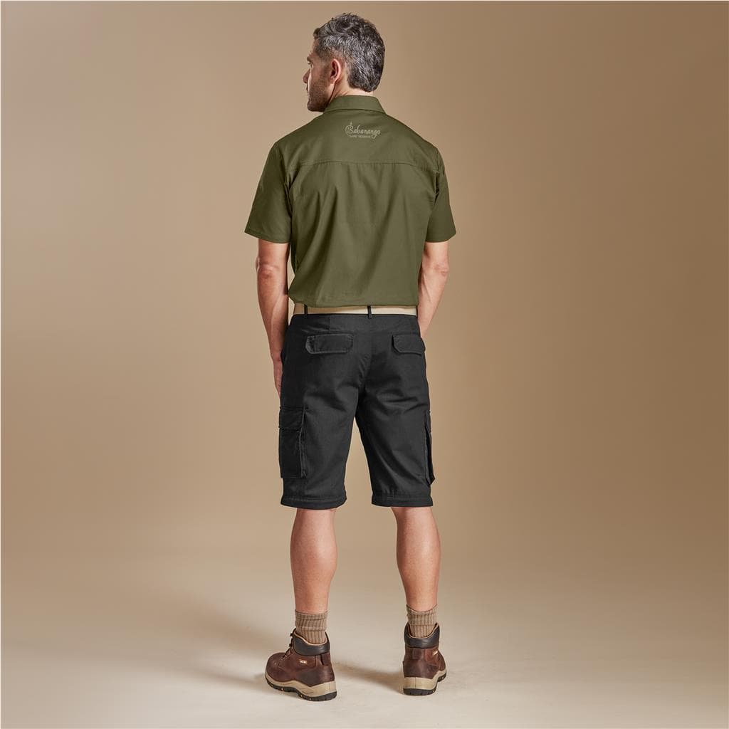 Mens Cargo Zip Off Pants 30