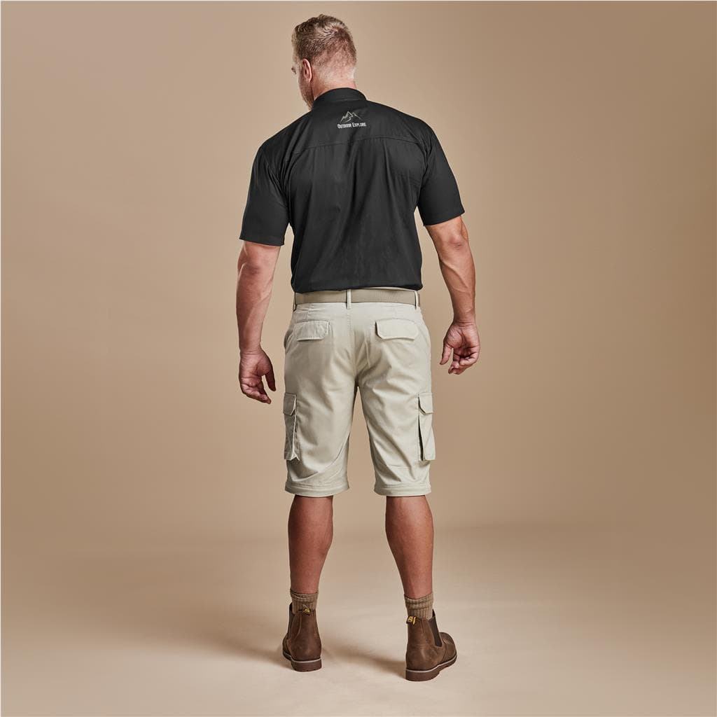 Mens Cargo Zip Off Pants 75