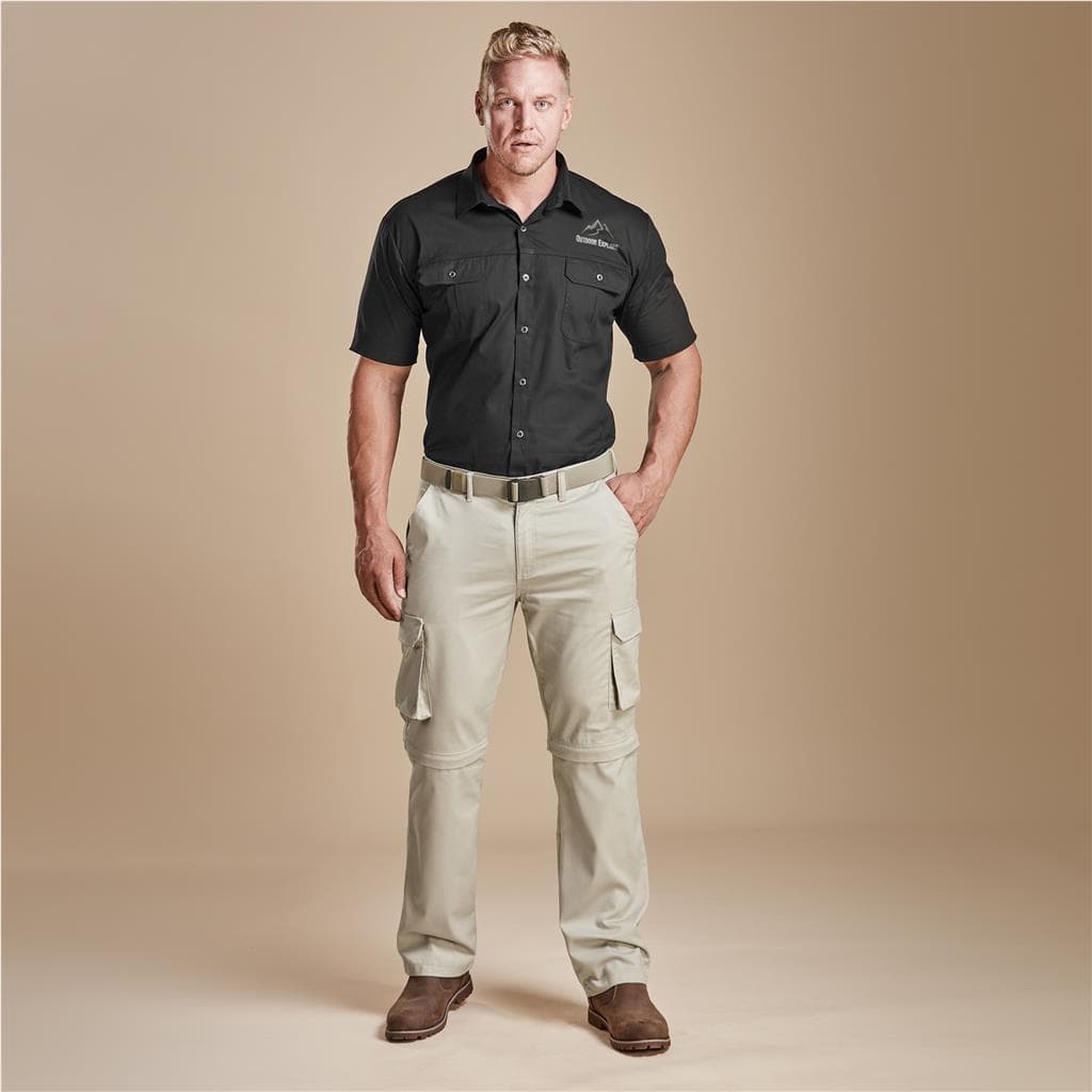 Mens Cargo Zip Off Pants 74