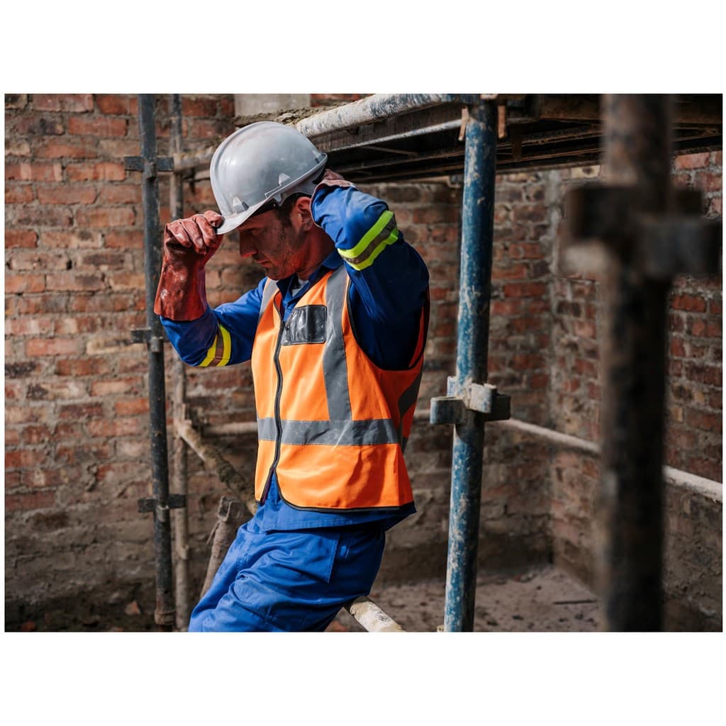 Direction En4 Hi-Viz Reflective Full Zip Vest 3