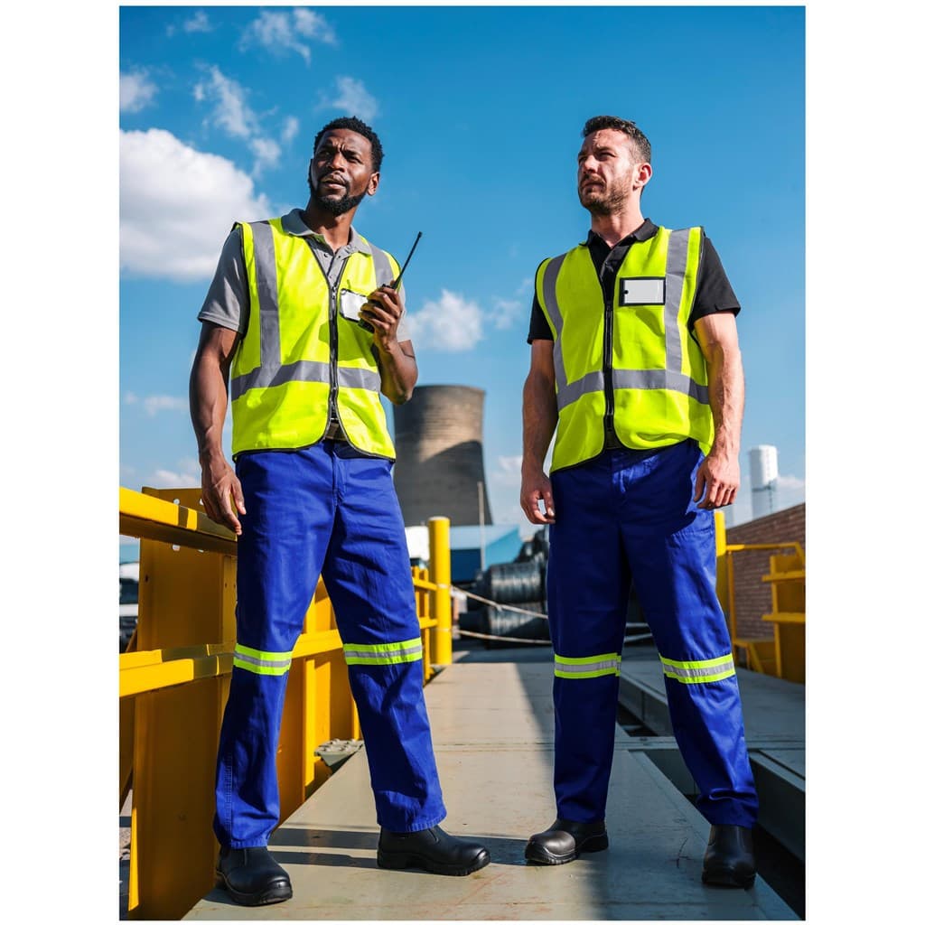 Direction En4 Hi-Viz Reflective Full Zip Vest 9