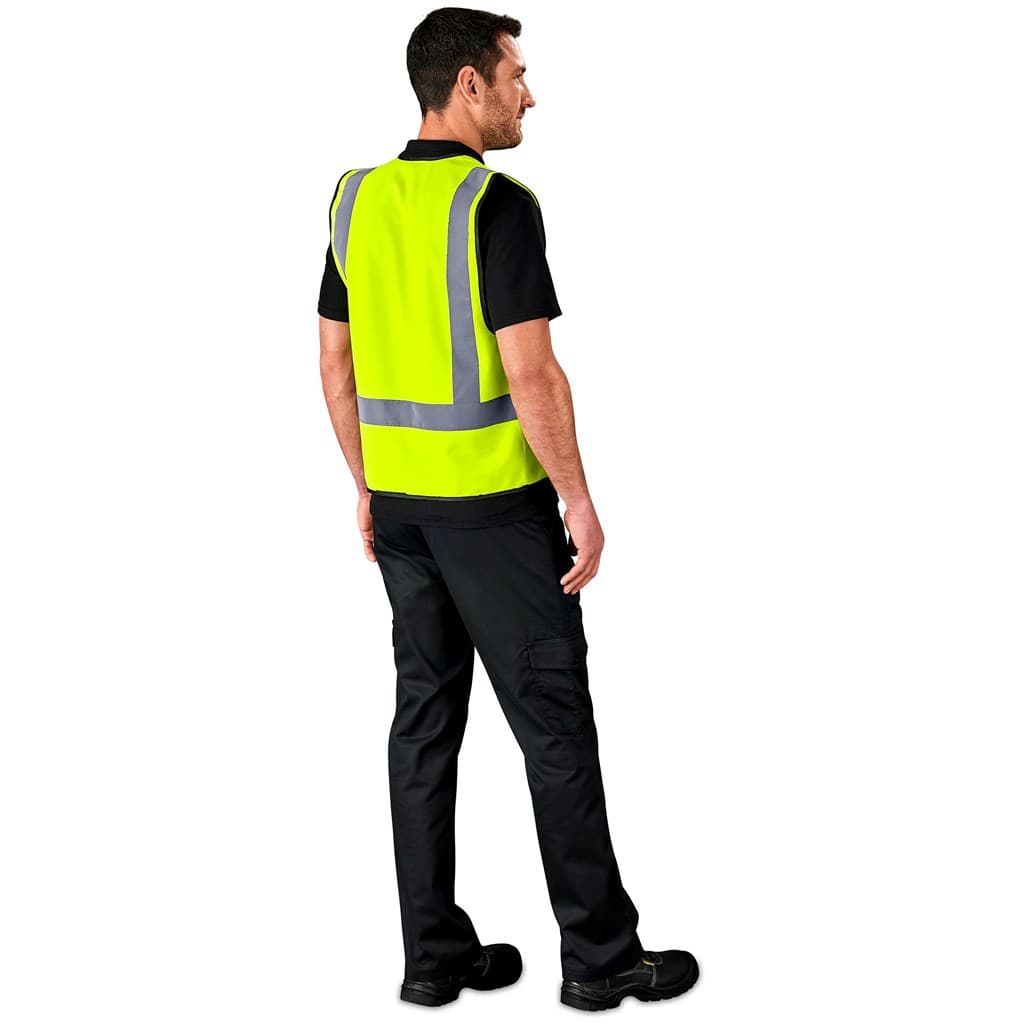 Direction En4 Hi-Viz Reflective Full Zip Vest 2