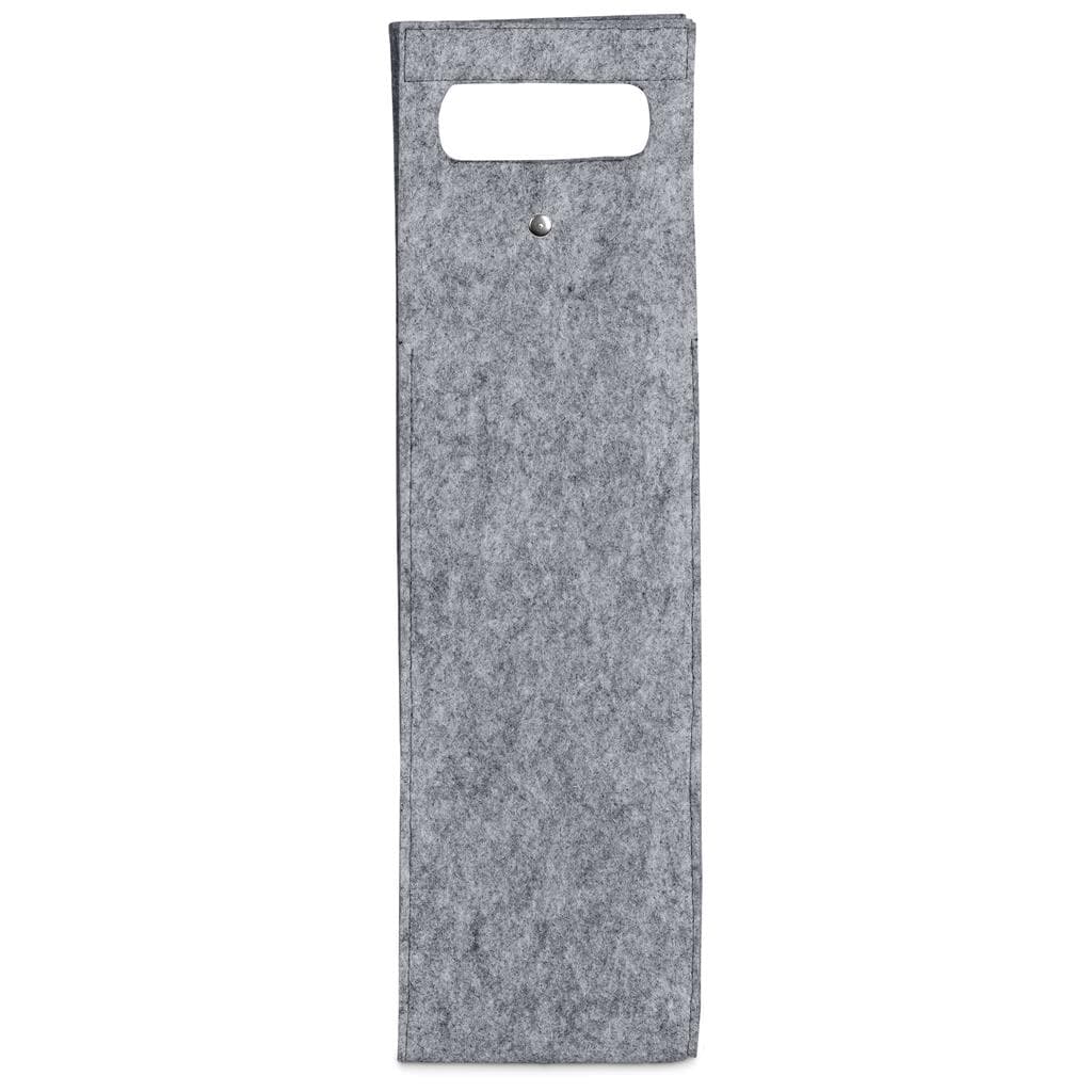 Hoppla Velto RPET Felt Single Wine Bottle Carrier 4