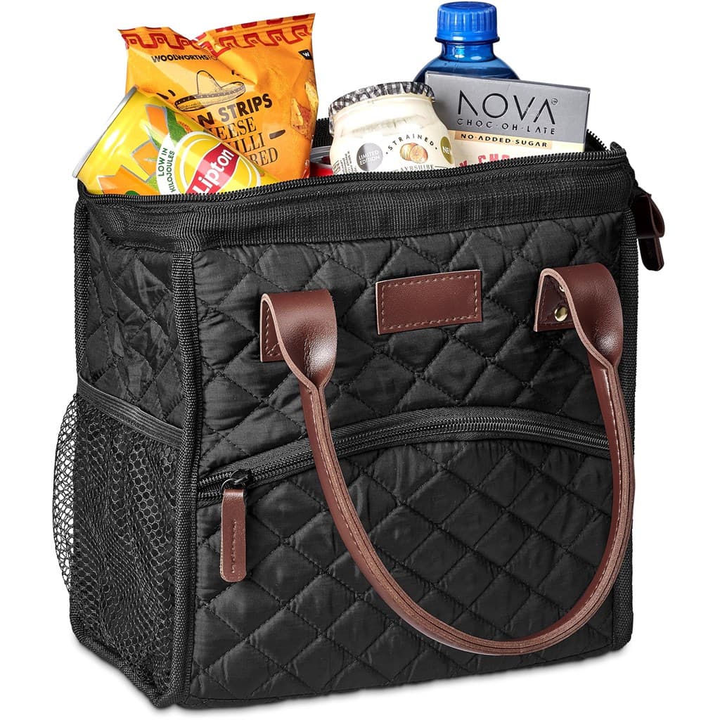 Kate Quilted 12-Can Lunch Cooler 9