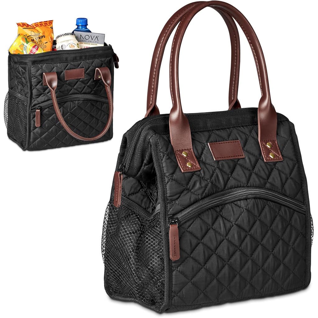 Kate Quilted 12-Can Lunch Cooler 10