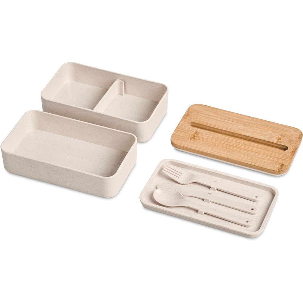 Okiyo Dura Wheat Straw & Bamboo Lunch Box Set 11