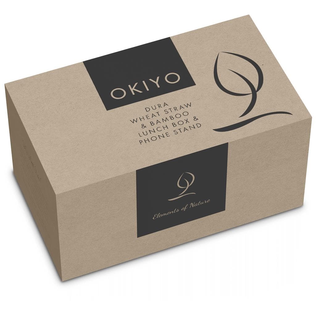 Okiyo Dura Wheat Straw & Bamboo Lunch Box Set 18