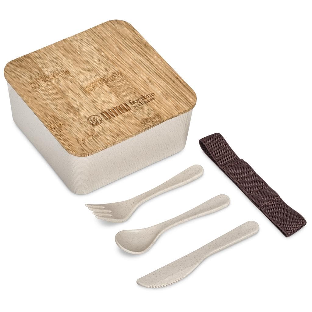 Okiyo Wani Wheat Straw & Bamboo Lunch Box 5