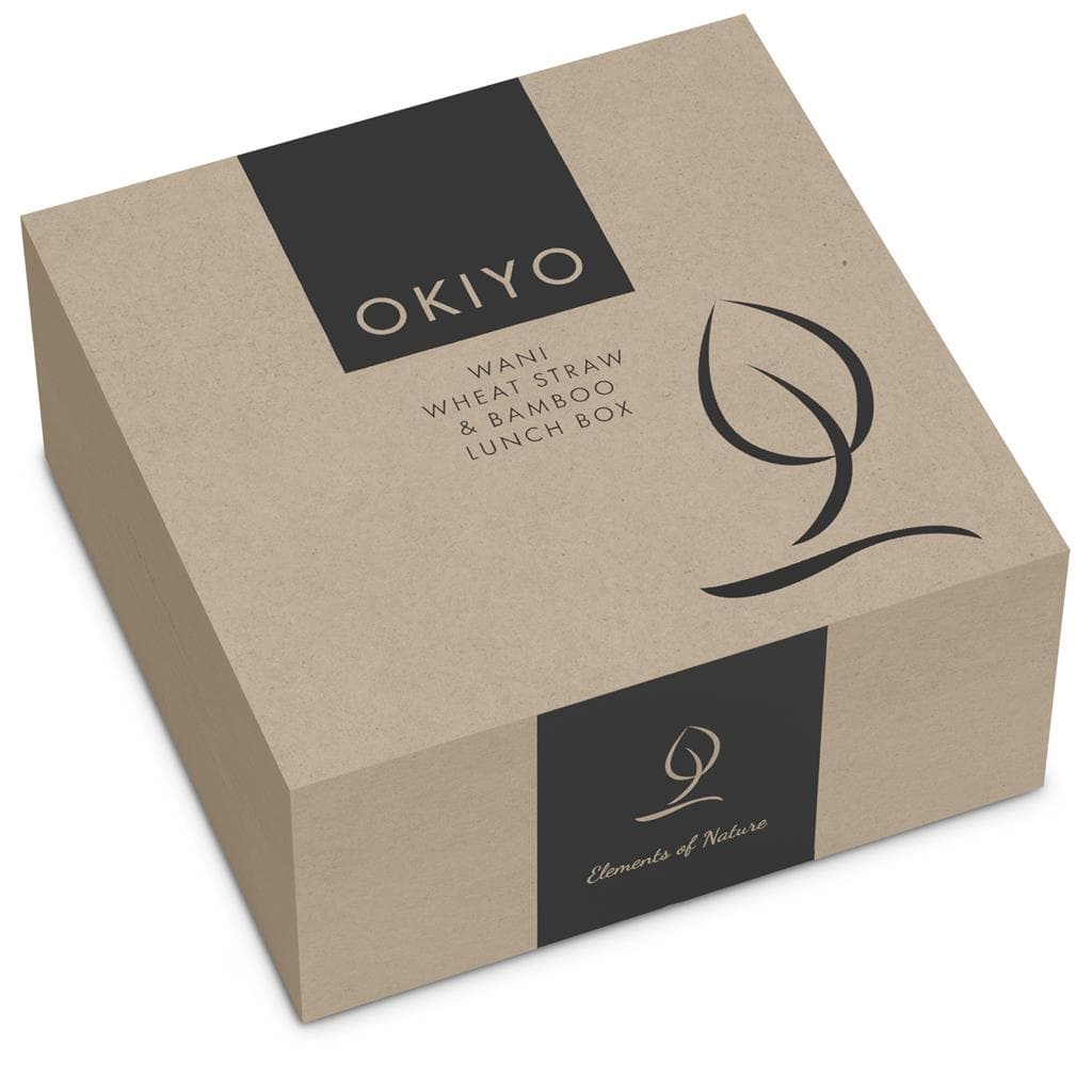 Okiyo Wani Wheat Straw & Bamboo Lunch Box 3