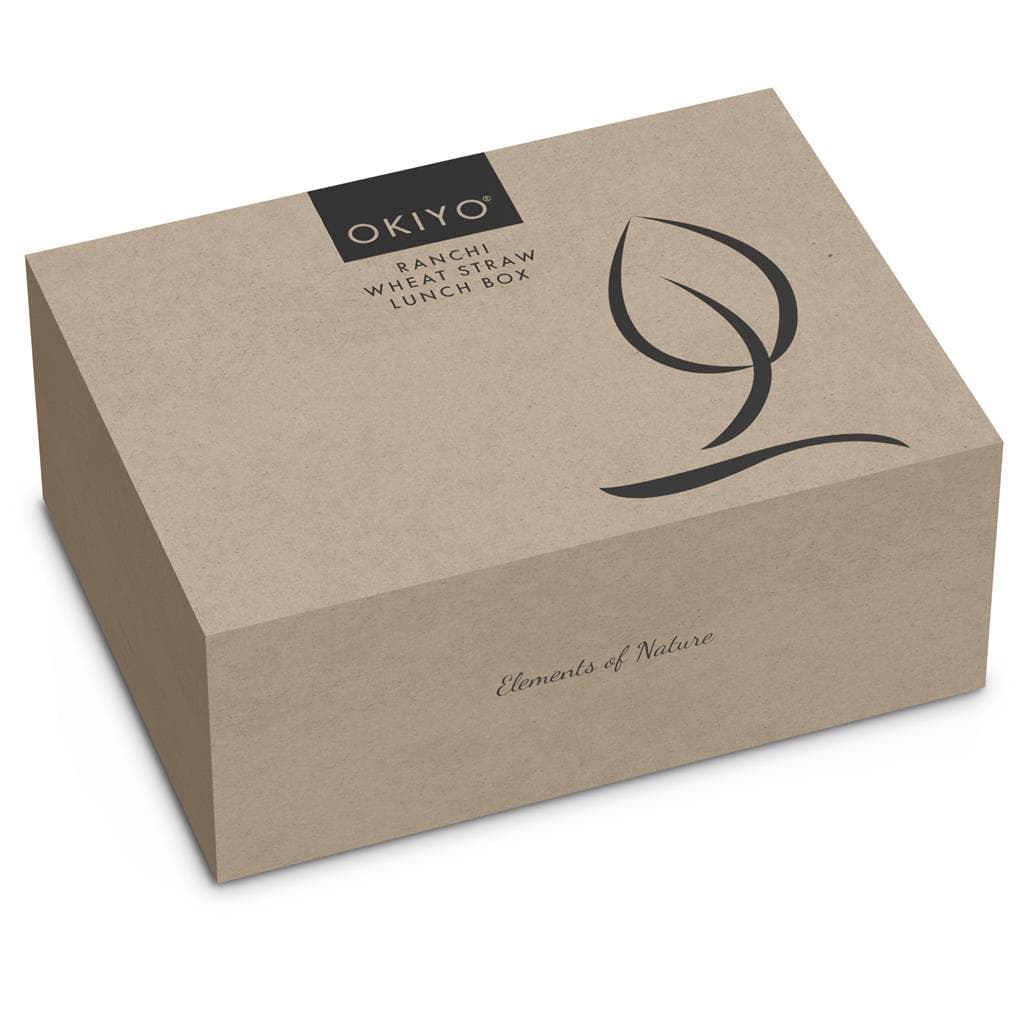 Okiyo Ranchi Wheat Straw Lunch Box Set 5