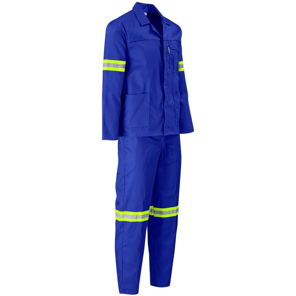 Trade Polycotton Conti Suit - Reflective Arms & Legs - Yellow Taped 9