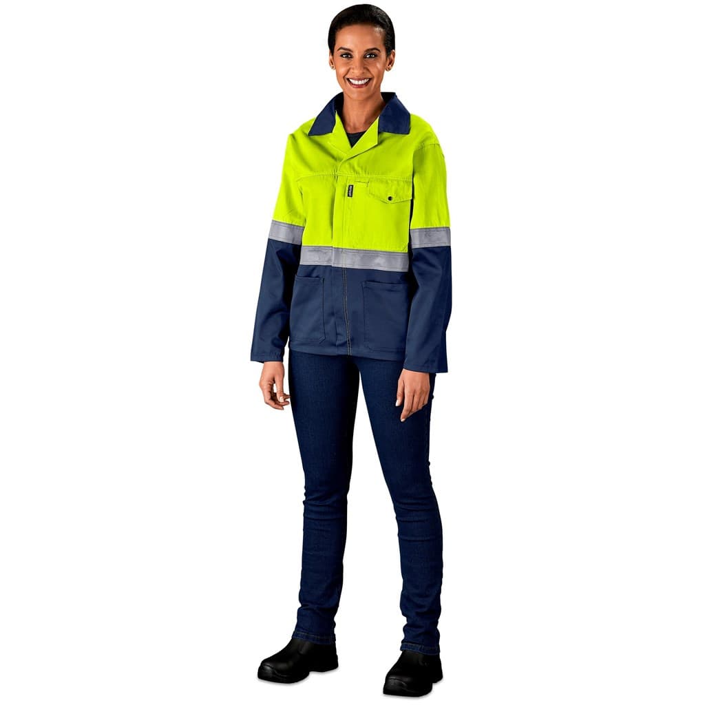 Traffic Premium Two-Tone Hi-Viz Reflective Jacket 18