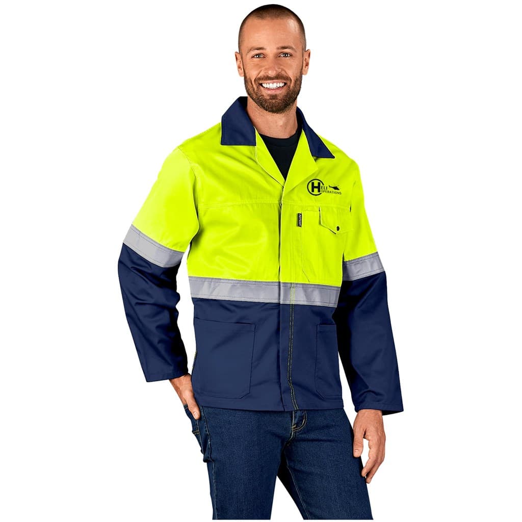 Traffic Premium Two-Tone Hi-Viz Reflective Jacket 1