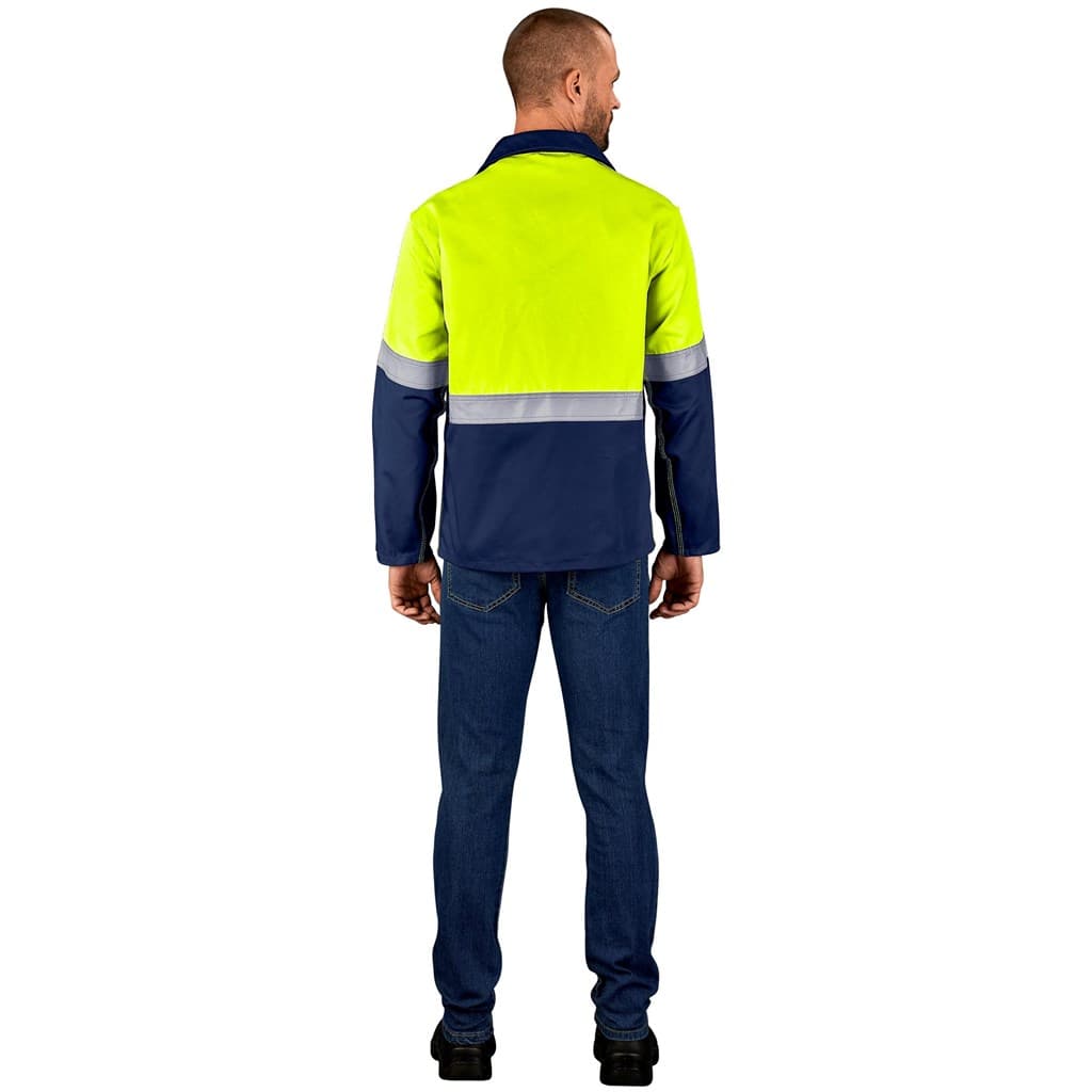 Traffic Premium Two-Tone Hi-Viz Reflective Jacket 16