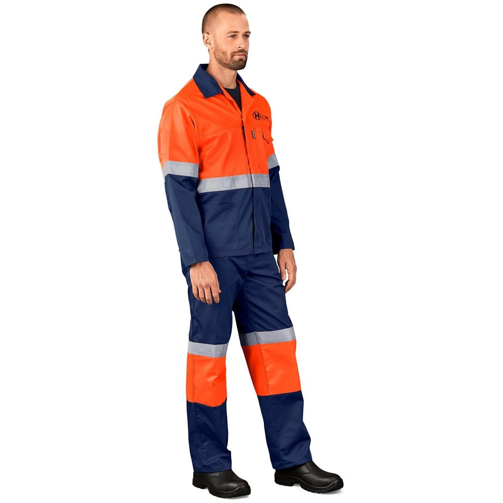 Traffic Premium Two-Tone Hi-Viz Reflective Jacket 3