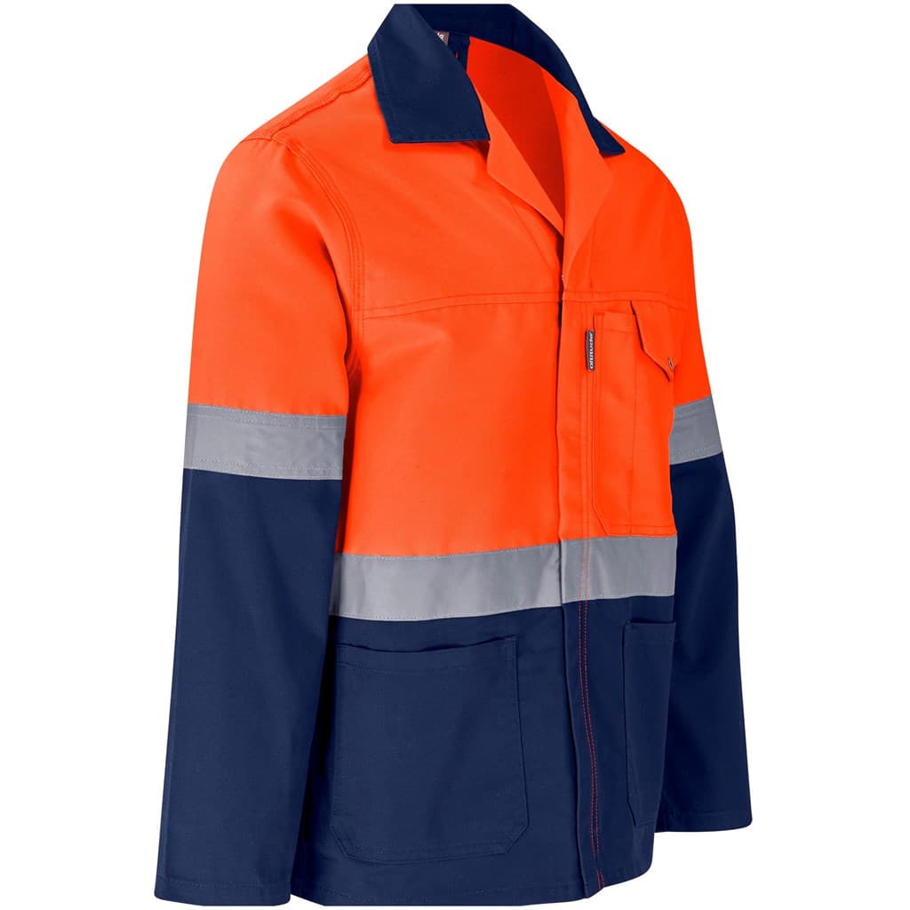Traffic Premium Two-Tone Hi-Viz Reflective Jacket 36