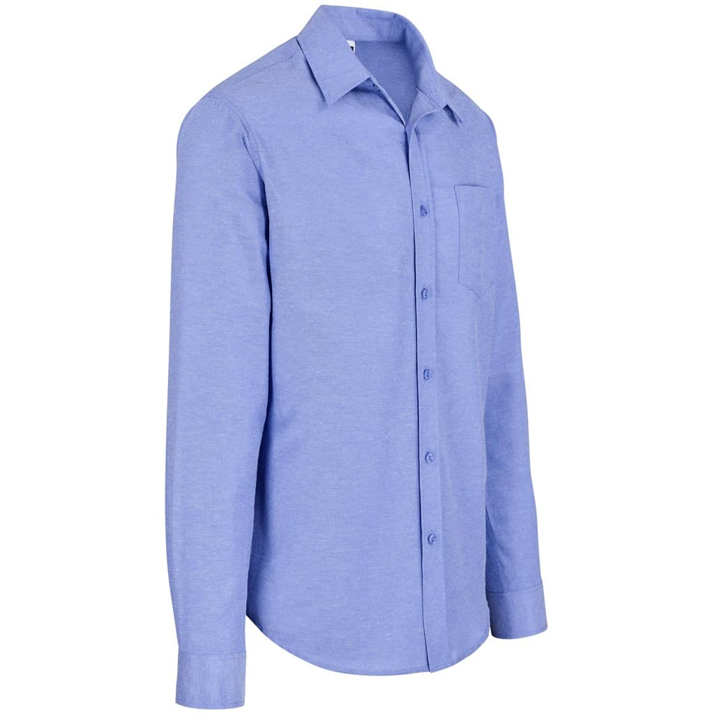 Mens Long Sleeve Oxford Shirt 6