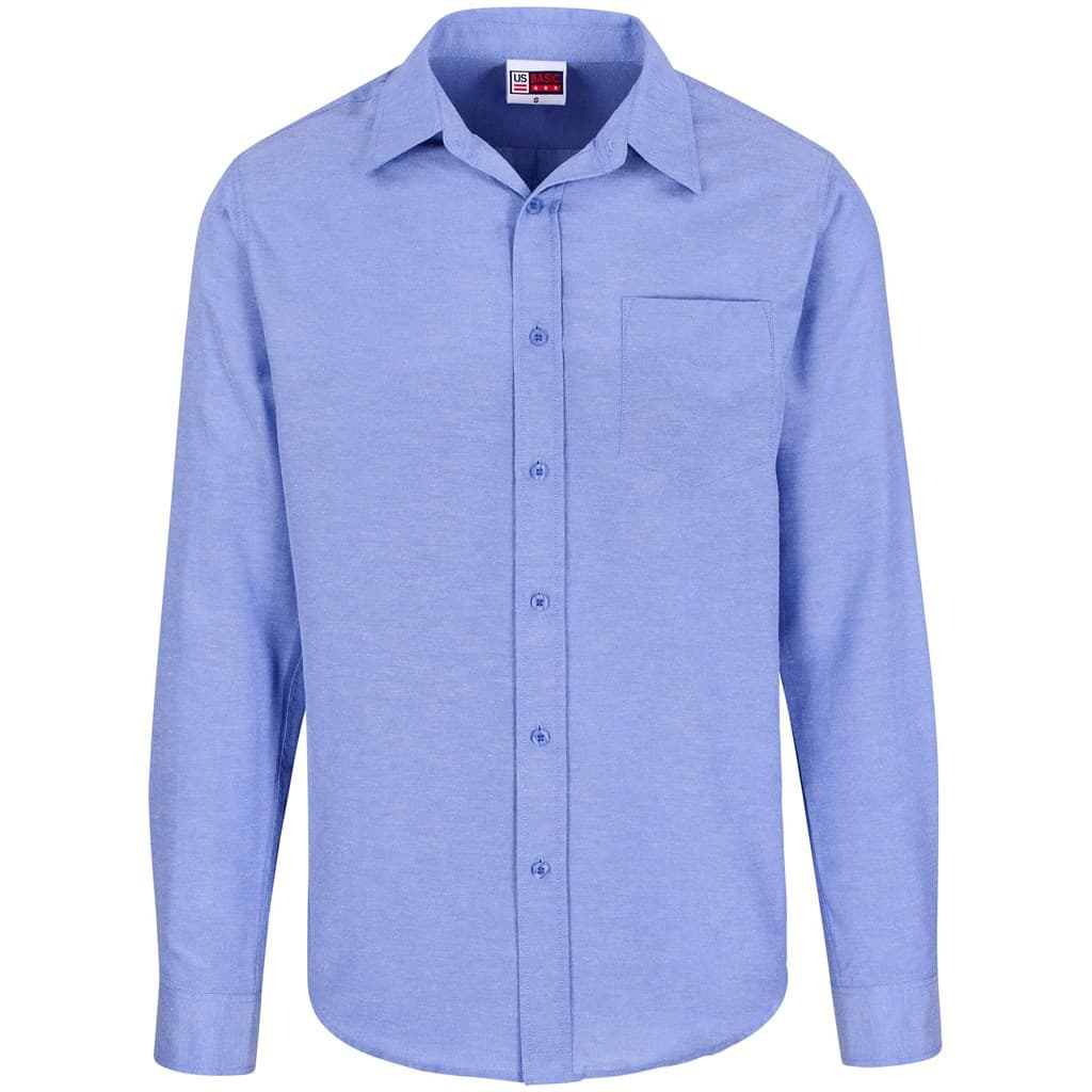Mens Long Sleeve Oxford Shirt 5