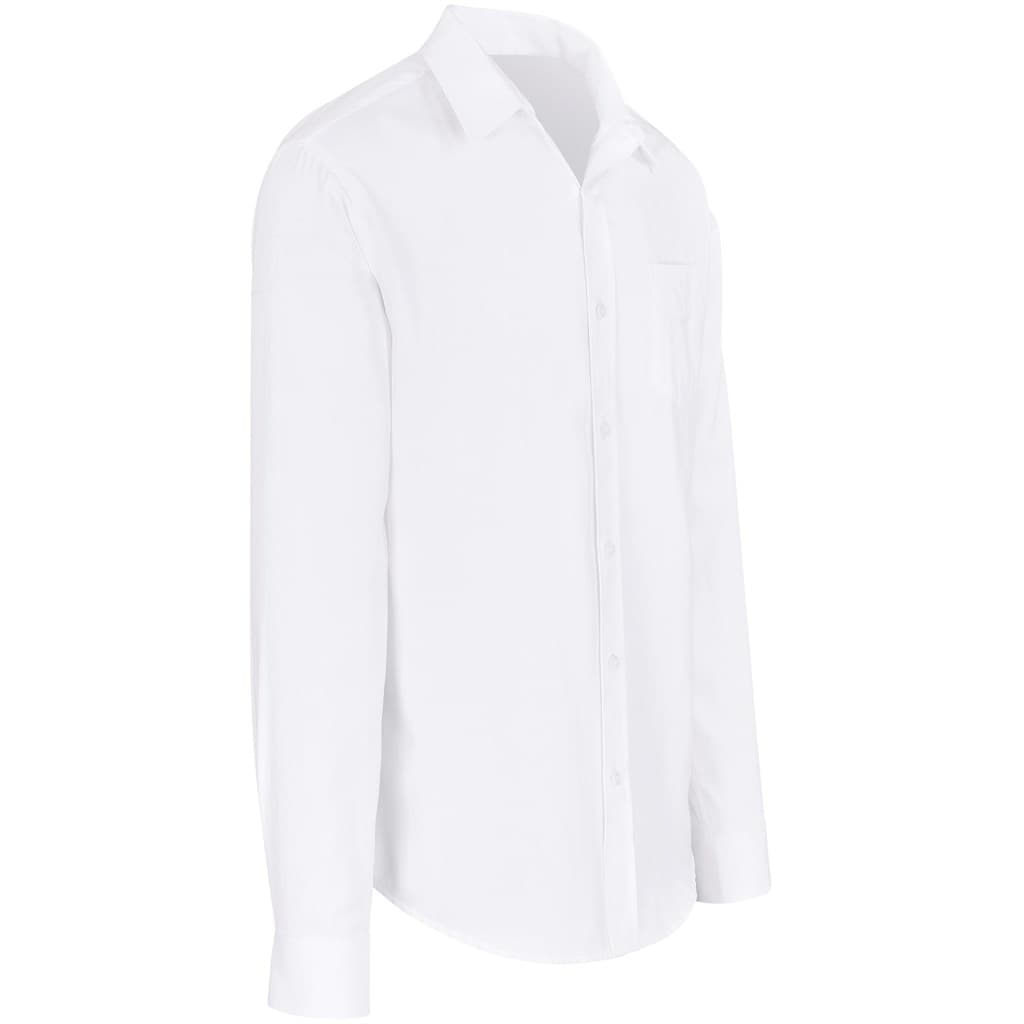 Mens Long Sleeve Oxford Shirt 9