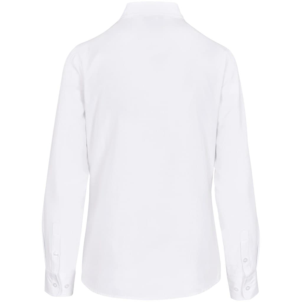 Ladies Long Sleeve Oxford Shirt 9