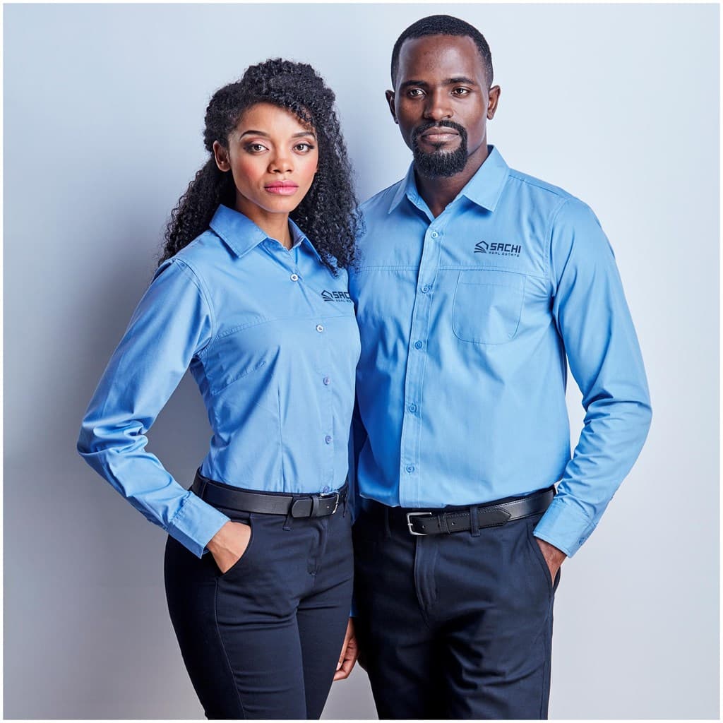 Ladies Long Sleeve Empire Shirt 3