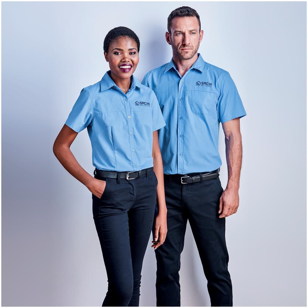 Ladies Short Sleeve Empire Shirt 3