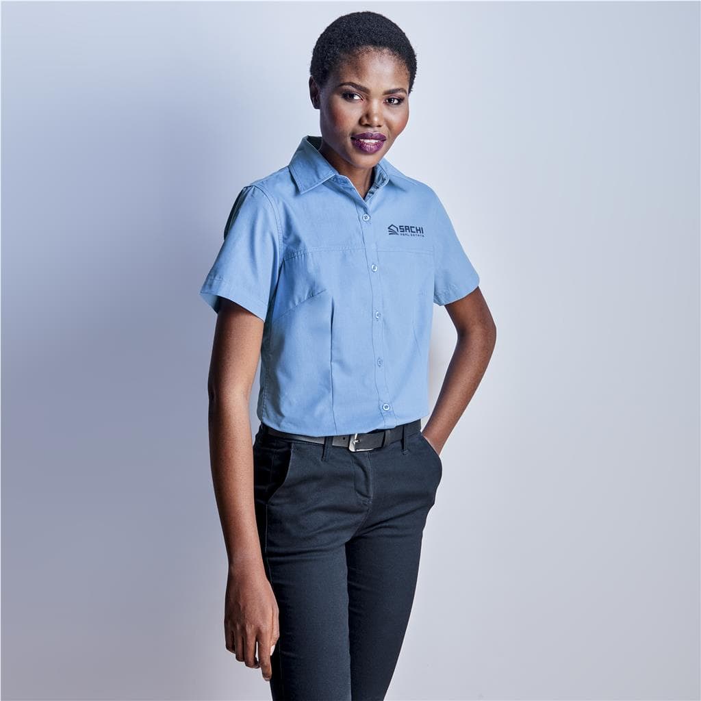 Ladies Short Sleeve Empire Shirt 1