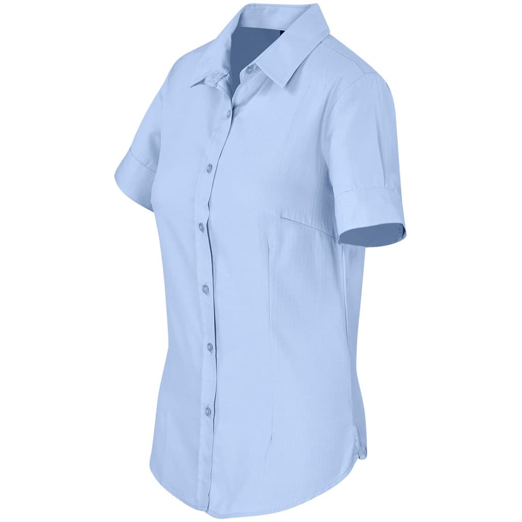Ladies Short Sleeve Nottingham Shirt 8