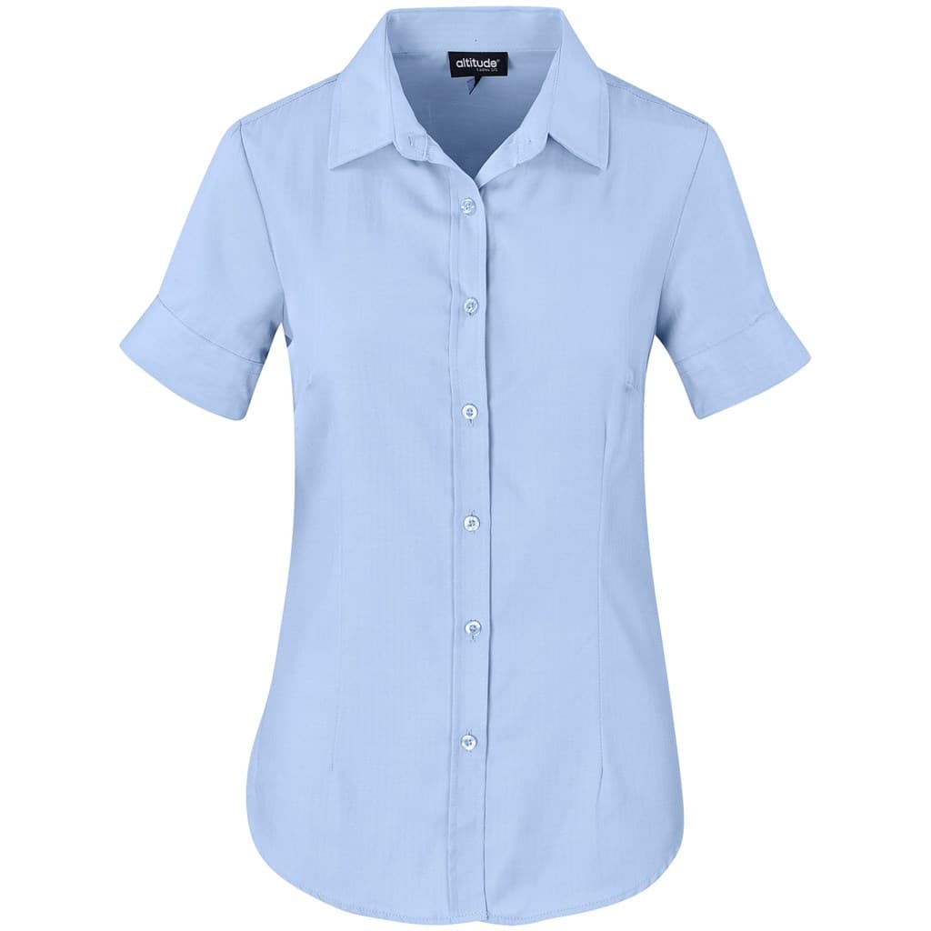 Ladies Short Sleeve Nottingham Shirt 6