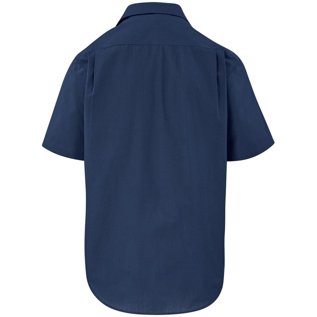 Mens Short Sleeve Micro Check Shirt 7