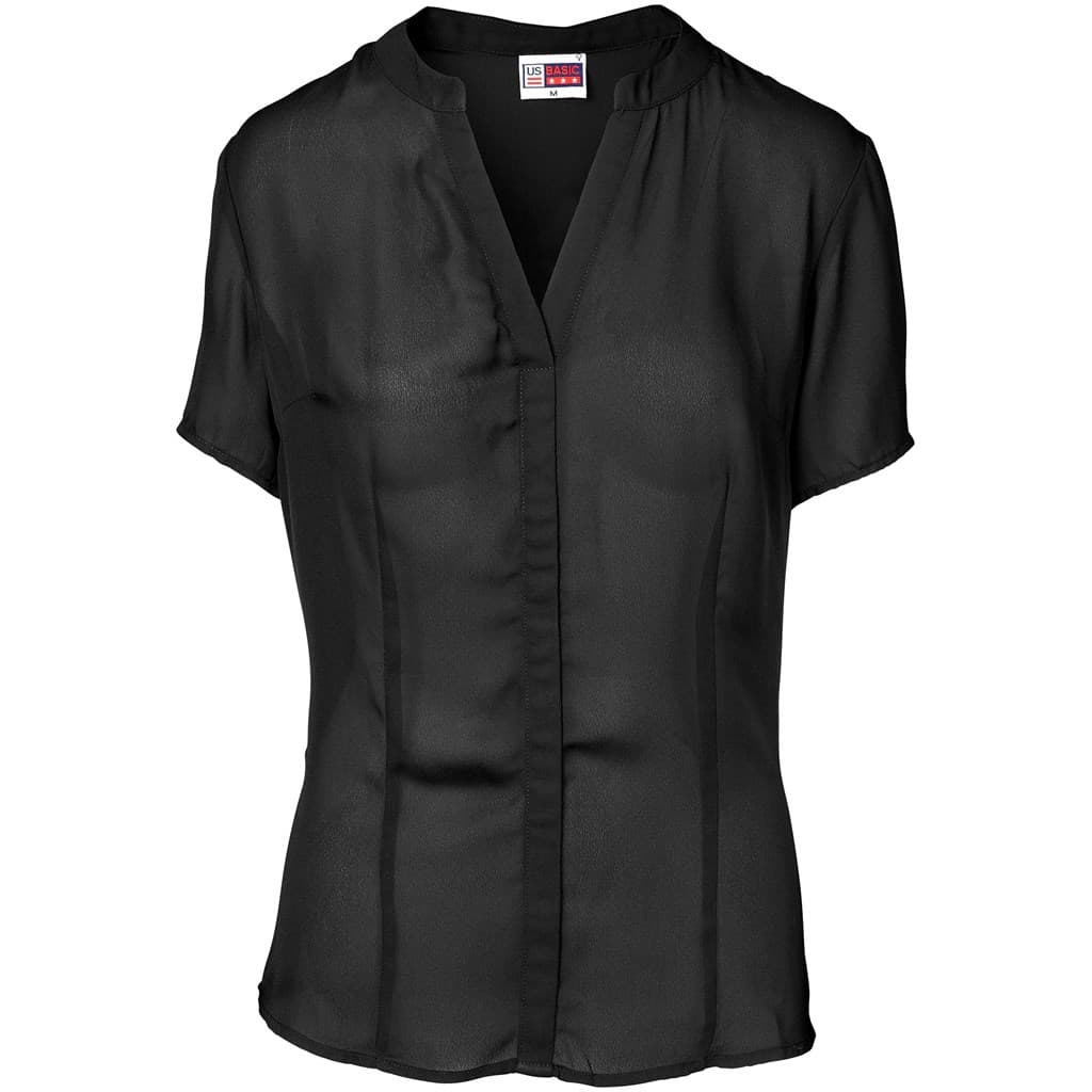Ladies Short Sleeve Ava Blouse 6