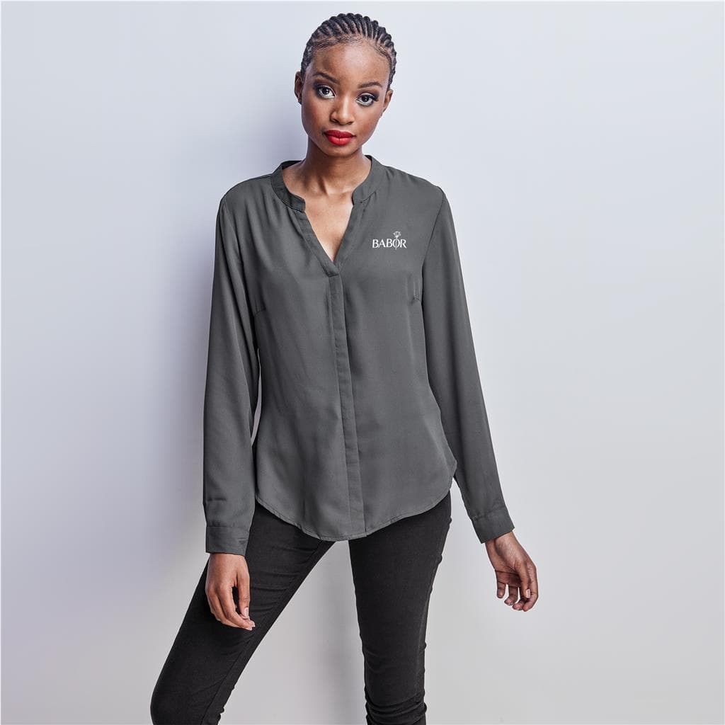 Ladies Long Sleeve Ava Blouse 1