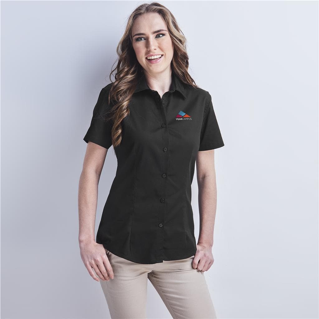 Ladies Short Sleeve Milano Shirt 1