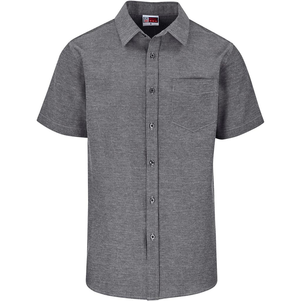 Mens Short Sleeve Oxford Shirt 6