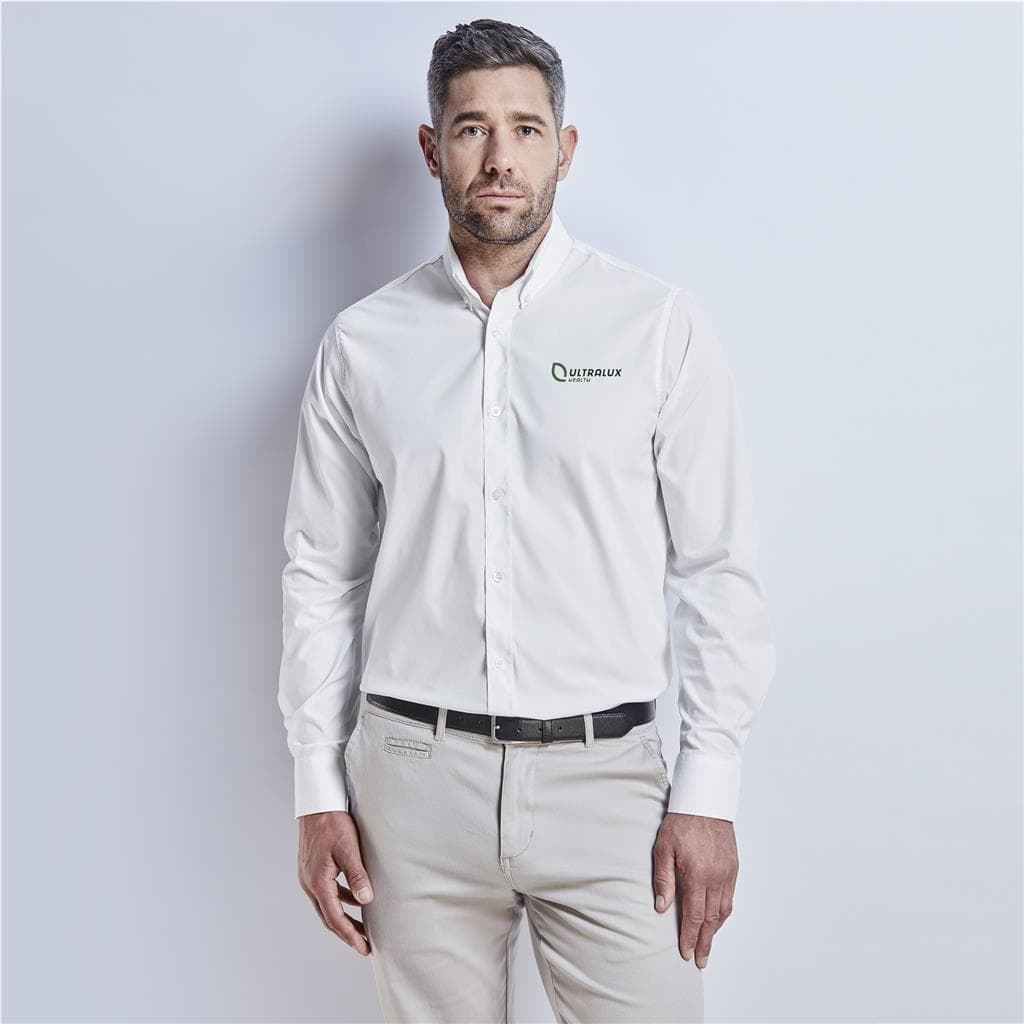 Mens Long Sleeve Sheffield Stretch Shirt 1