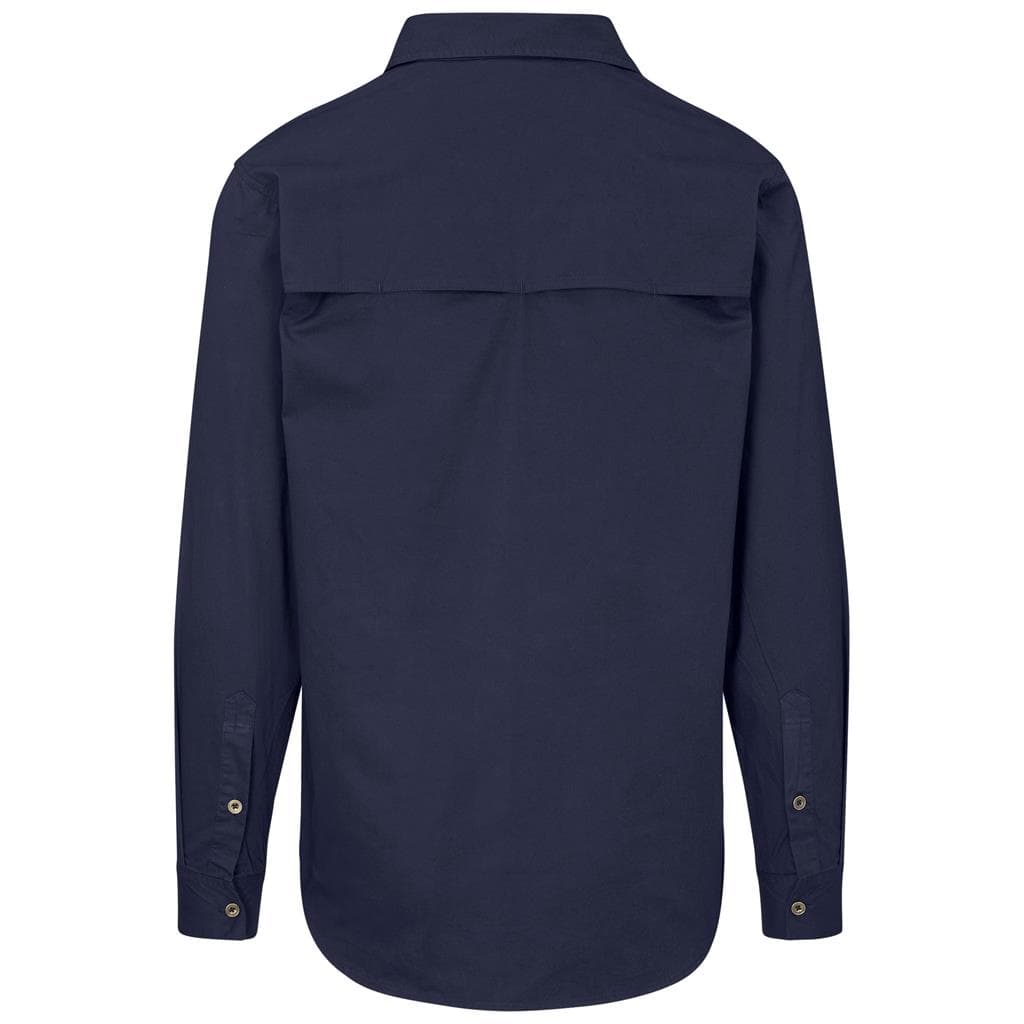 Mens Long Sleeve Mawenzi Twill Shirt 13