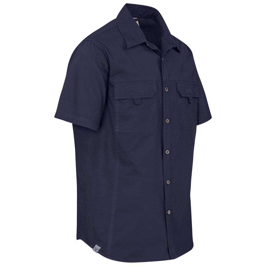 Mens Short Sleeve Mawenzi Twill Shirt 14