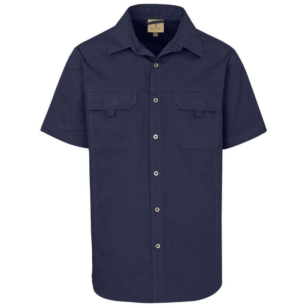 Mens Short Sleeve Mawenzi Twill Shirt 12